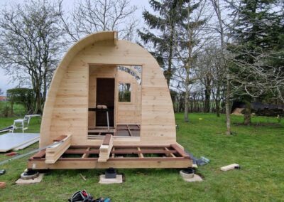 Archer Carpentry bespoke AirBNB Pod