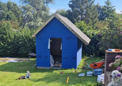 Home Work Space Solid Tiimber Insulated