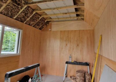 Home Work Space inside carpentry