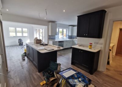 Large new build kitchen