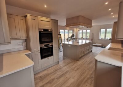 Luxury kitchen installation and second fix Archer Carpentry