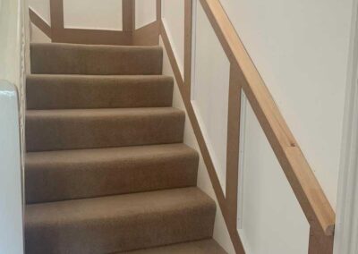 Stairway bepoke panelling