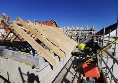 Truss roofing for new builds Archer Carpentry